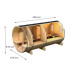  Karibu | Barrelsauna 4 | Rode Dakshingles 401444-01